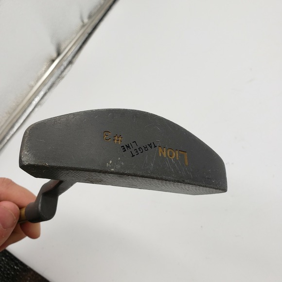 Lion Target Line #3 Milled Face Putter RH Great Condition Made in USA - Picture 1 of 9